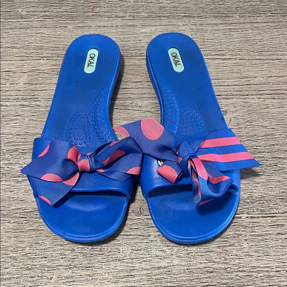 OKA b.‎ Madison Slide Sandals Size M/L